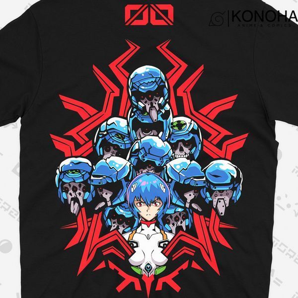 Футболка Evangelion Ayanami Rei Евангеліон Аянамі Рей 2 00000002860 фото