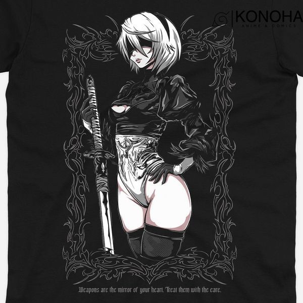 Футболка NieR: Automata 2b L розмір 00000002764 фото