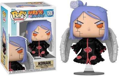 Funko POP! 1508 Naruto Shippuden Animation Konan Vinyl Figure FP01400 фото