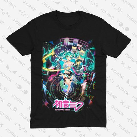 Футболка Vokaloid Hatsune Miku Вокалоїди Хацуне Міку 4 M розмір 00000002612 фото