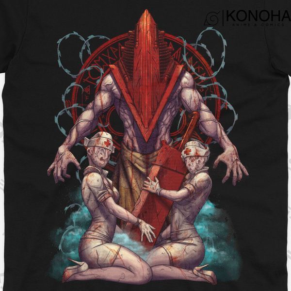 Футболка Silent Hill Pyramid Head С айлент Хіл Пірамідоголовий L розмір 00000002767 фото
