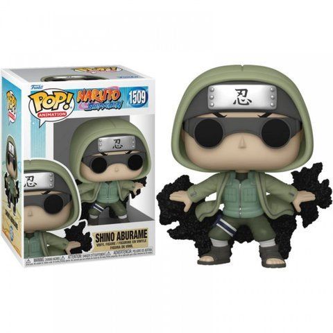 Funko POP! 1509 Naruto Shippuden Animation Shino Aburame Vinyl Figure 00000000098 фото