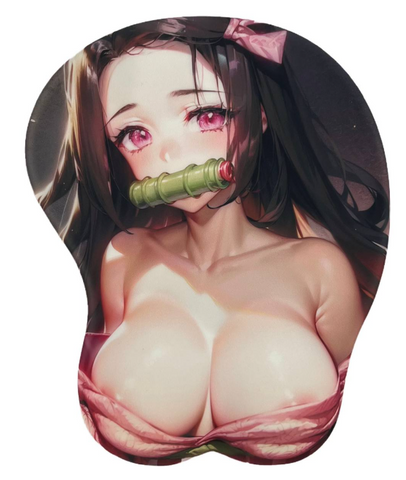 Килимок під мишку об'ємний Demon Slayer Nezuko Kamado Клинок, що знищує демонів Незуко Камадо 00000001167 фото