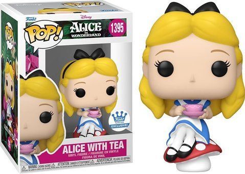 Funko POP! 1395 Disney Alice in Wonderland Alice with Tea Vinyl Figure 00000000105 фото