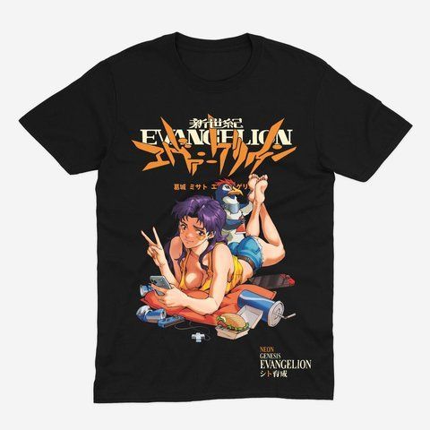 Футболка Evangelion Misato Katsuragi Євангеліон Кацураґі Місато 00000002419 фото