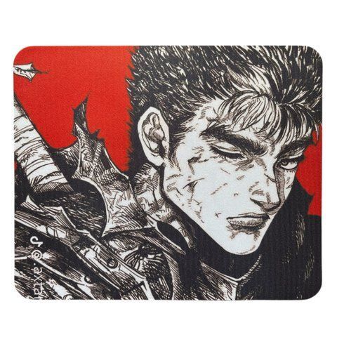 Килимок для мишки прямокутний 24х20 Berserk Gats Берсерк Гатс 2 00000001793 фото