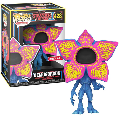 Funko POP! 428 TV Stranger Things Demogorgon (Black Light) Vinyl Figure 00000000157 фото