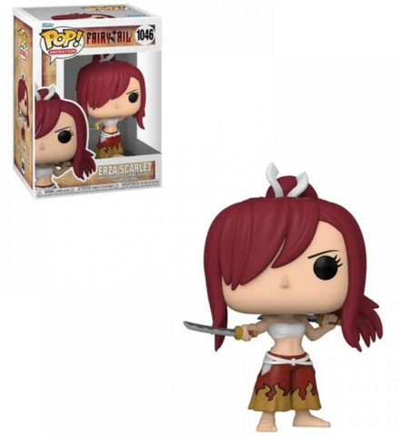 Funko POP! 1046 Fairy Tail Erza Scarlet Vinyl Figure 00000000562 фото