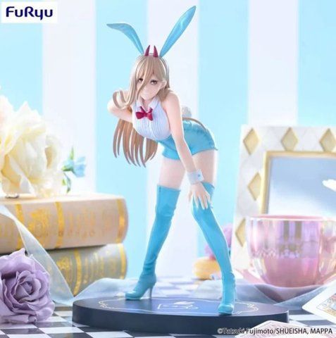 FuRyu BiCute Bunnies Figure Power Chainsaw Man (Light Blue Ver.) Людина-бензопила Павер (блакитна) 00000002030 фото